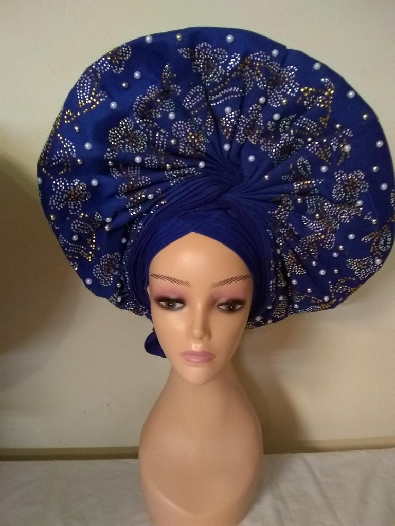 BEAUTIFUL HEADTIE AUTO GELE - Ladybee Swiss Lace