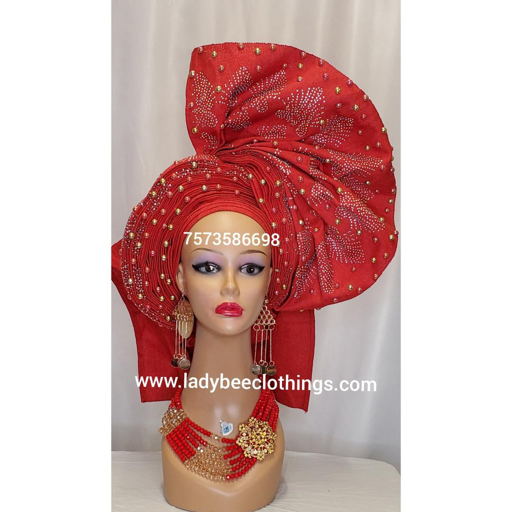 AUTO GELE READYMADE HEADTIE ASO OKE