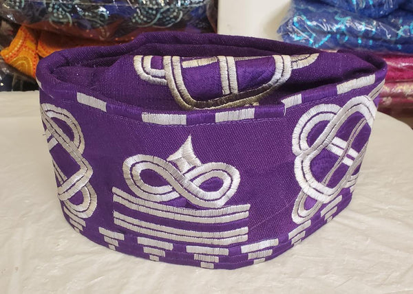 PURPLE TRADITION MEN CAP/FILA NATIVE WEAR