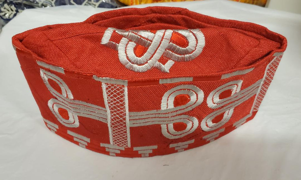 Nigerian Native Wear Men' Cap / Fila / Hat Traditional Ceremonies