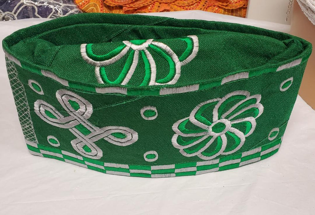 Nigerian Native Wear Men' Cap / Fila / Hat Traditional Ceremonies