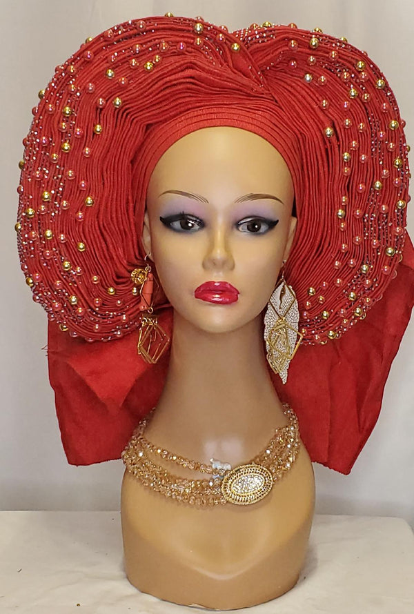 HEADTIE ASO OKE READYMADE AUTO GELE