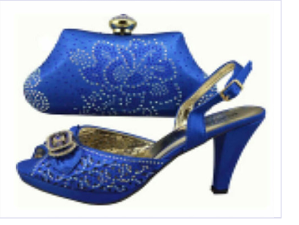 All occation Royal Blue Set - Ladybee Swiss Lace