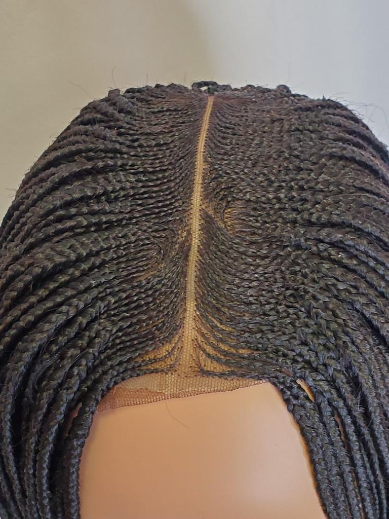 ELEGANT CENTER PART TINY WIG FULL LACE WIG