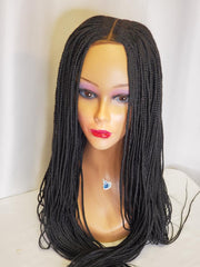 ELEGANT CENTER PART TINY WIG FULL LACE WIG