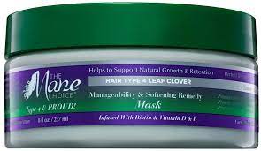 MANE CHOICE HAIR TYPE 4 LEAF CLOVER HAIR MASK 8 OZ
