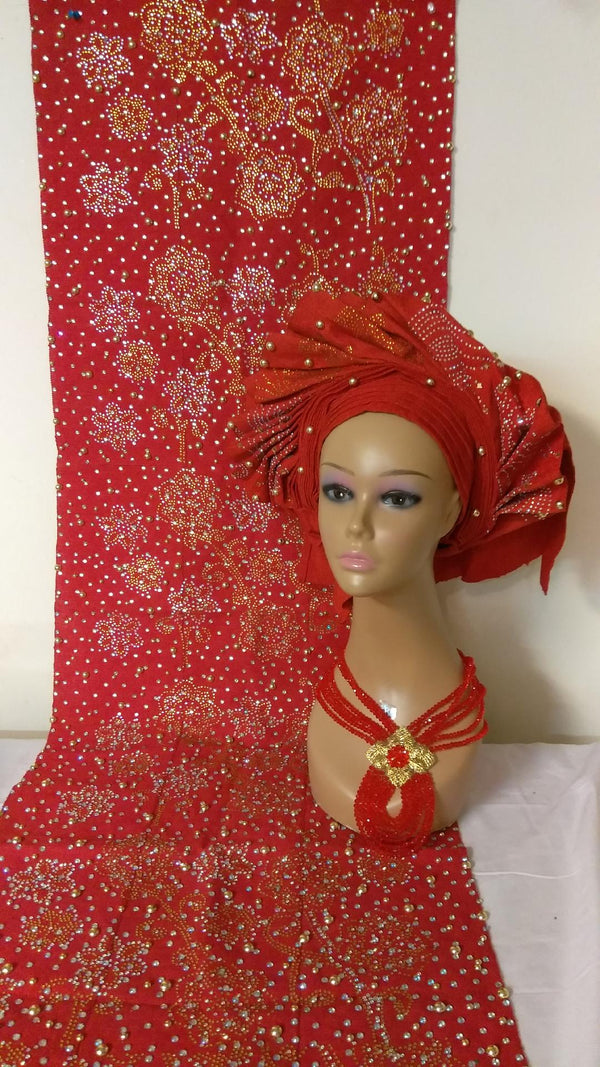GORGEOUS ELEGANT COMPLETE BRIDAL HEADTIE AND SHOULDER SHAWL - Ladybee Swiss Lace