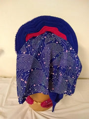High Classic Auto Gele Fully Stone & design - Ladybee Swiss Lace