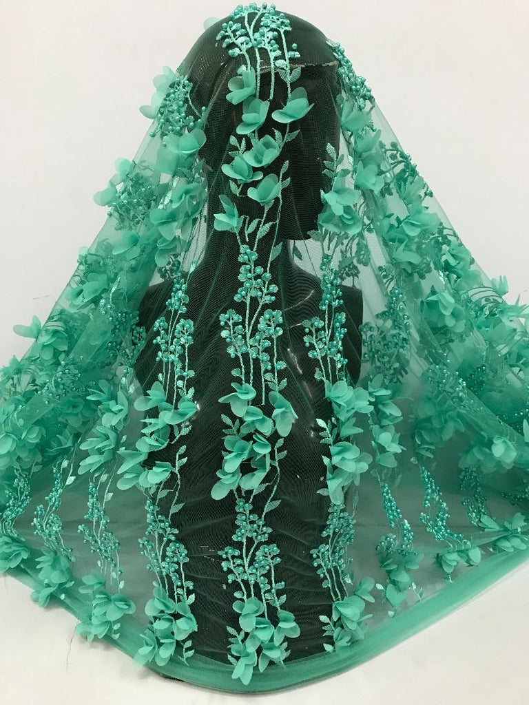 New Arriva 3d Fabric - Ladybee Swiss Lace