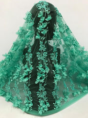 New Arriva 3d Fabric - Ladybee Swiss Lace