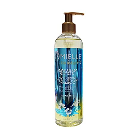 Mielle Moisture RX Hawaiian Ginger Moisturizing and Anti-Breakage Shampoo. 12oz. SULFATEFREE