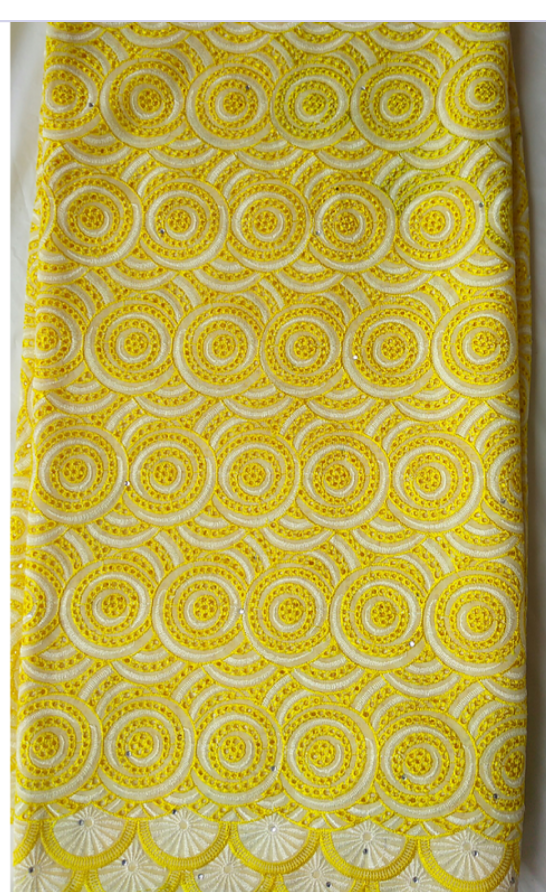 Soft Swiss Lace Fabric - Ladybee Swiss Lace