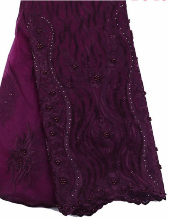 French Lace Fabric 3 - Ladybee Swiss Lace