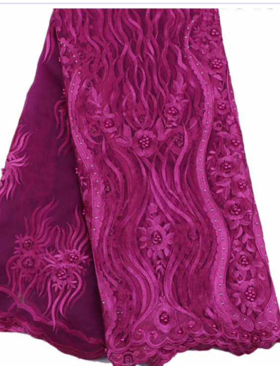 French Lace Fabric 3 - Ladybee Swiss Lace