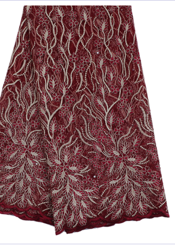 Net Tulle Fabric - Ladybee Swiss Lace