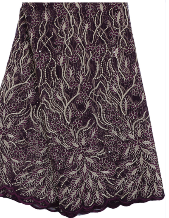 Net Tulle Fabric - Ladybee Swiss Lace
