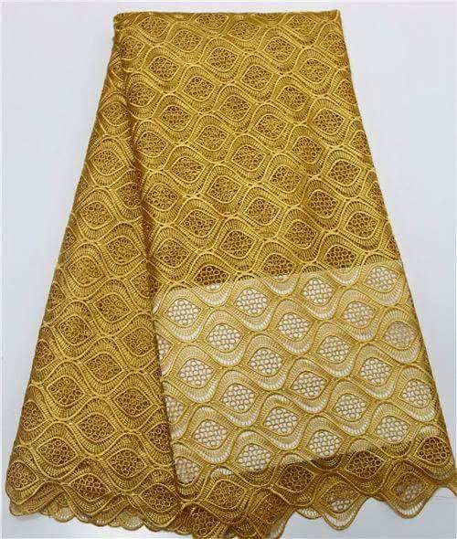 Gold Cord Lace - Ladybee Swiss Lace
