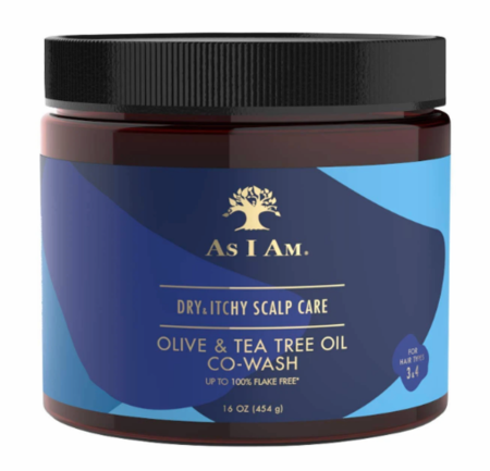 AS I AM DRY ITCHY OLIVE & T-TREE COWASH 16 OZ