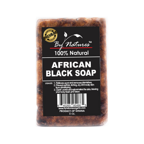 BY NATURES 100% NAT AFRICAN BLACK SOAP