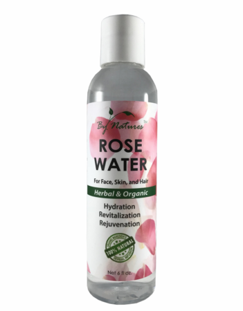 BY NATURES ROSE WATER 6 OZ