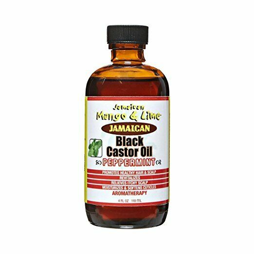 JAMAICAN BLK CASTOR OIL- PEPPERMINT 4 OZ