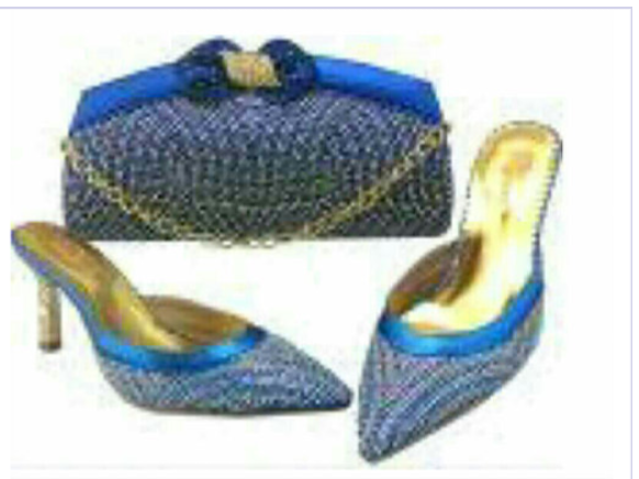 Stone Low Heel Shoes Set - Ladybee Swiss Lace