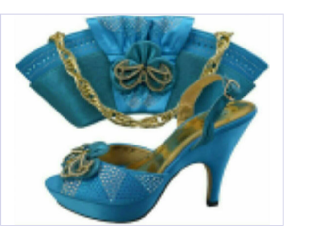Light Blue Shoes Set - Ladybee Swiss Lace