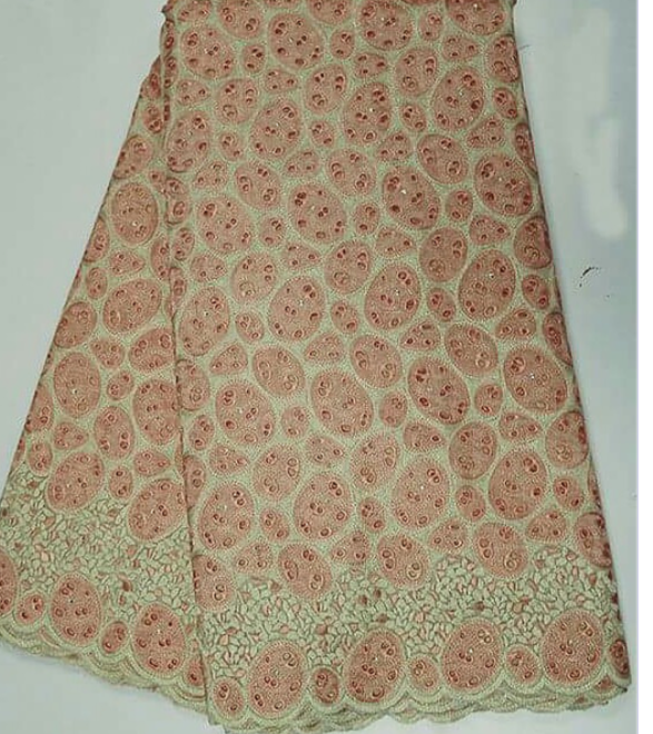 Organza Lace  Fabric - Ladybee Swiss Lace