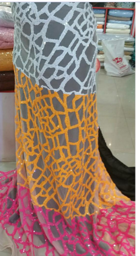 Tulle Sequence Lace - Ladybee Swiss Lace