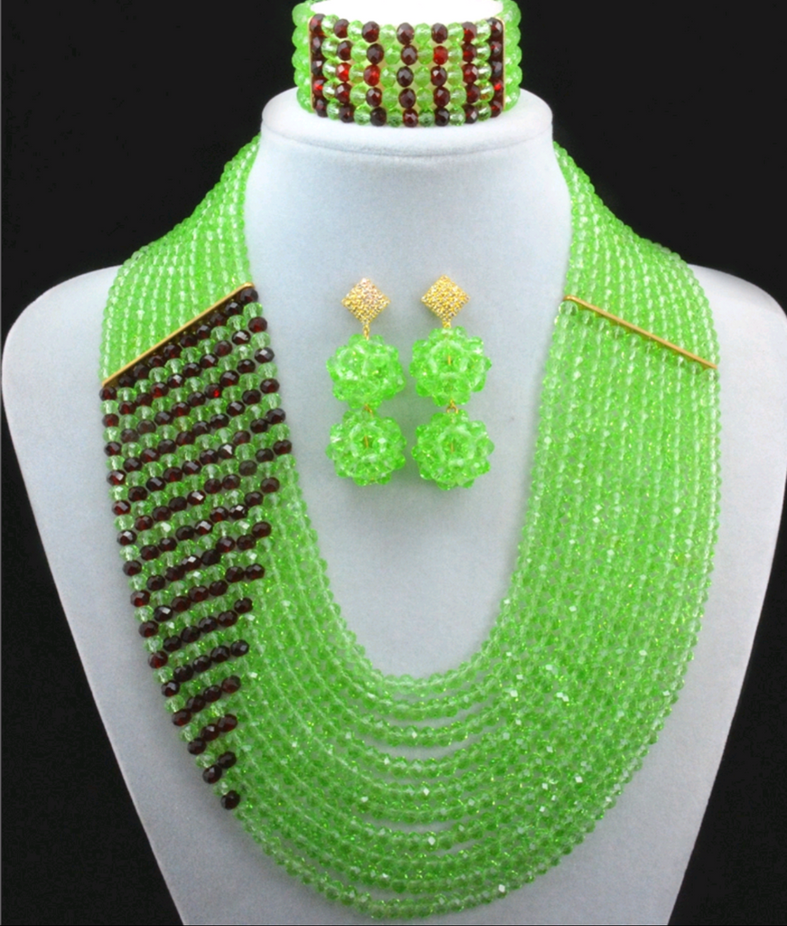 Luxurious Jewlry Beads Set 2 - Ladybee Swiss Lace