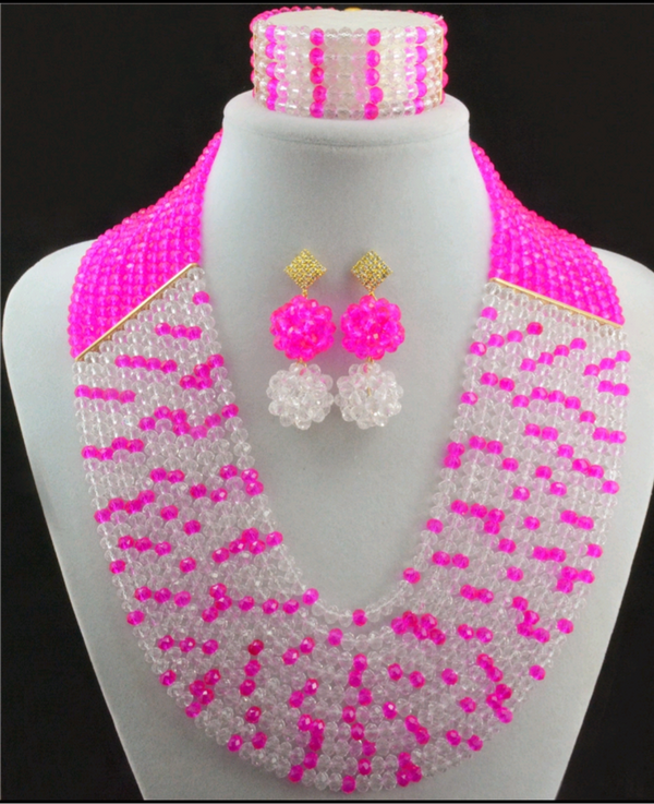 Luxurious Jewlry Beads Set 2 - Ladybee Swiss Lace