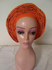 Mixed StoneS Already Made Headtie - Ladybee Swiss Lace