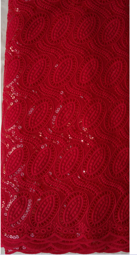 Sequence Soft Lace Fabric - Ladybee Swiss Lace