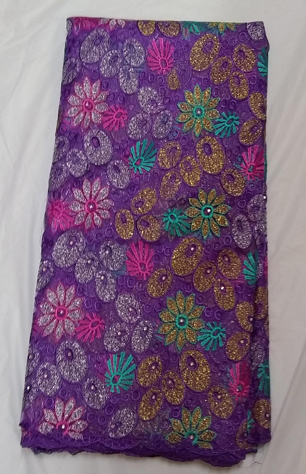 Tulle Net Lace Fabric 044 - Ladybee Swiss Lace