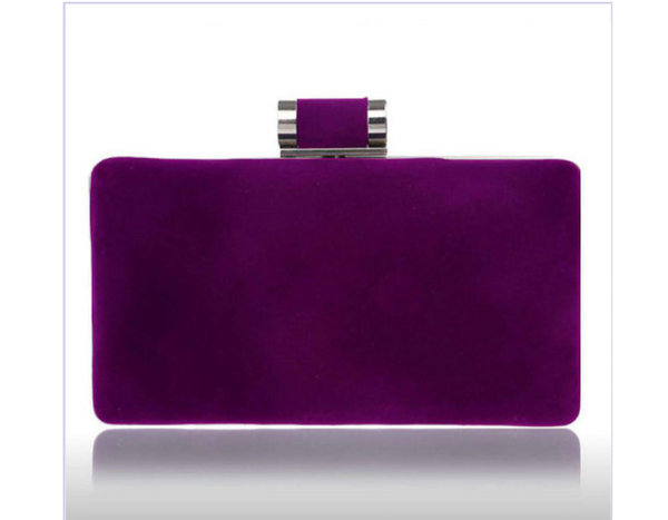 Purple Purse - Ladybee Swiss Lace