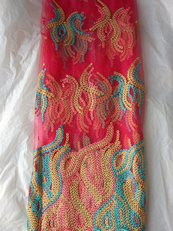 African Net Lace Fabric - Ladybee Swiss Lace