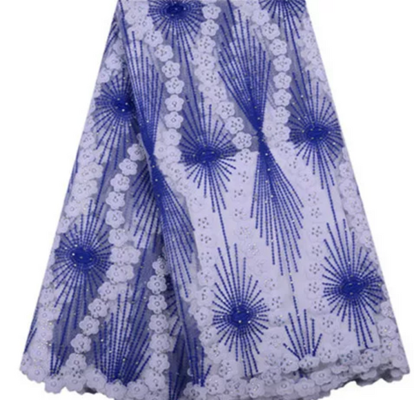 African Beautiful Lace Fabric 1