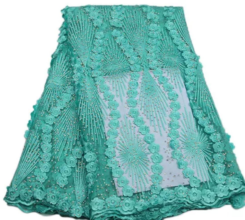 New fully Stone Net Lace - Ladybee Swiss Lace