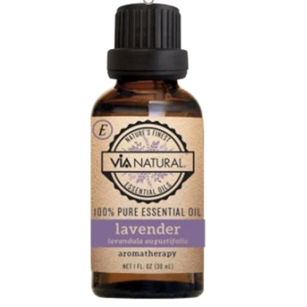 VIA NATURAL 100 % ESSENTIAL - LAVENDER OIL 1 OZ (
