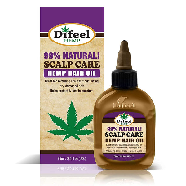 DIFEEL HEMP HAIR OIL 2.5 OZ - SCALP CARE