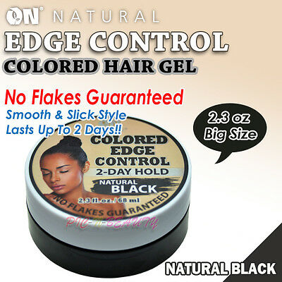 ON NATURAL EDGE COLOR GEL 2.3 OZ - NAT BLACK