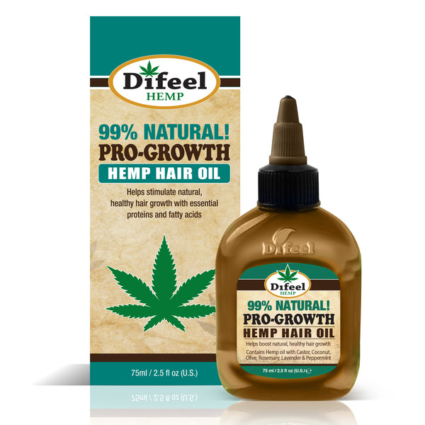 DIFEEL HEMP HAIR OIL 2.5 OZ - PRO GROWTH