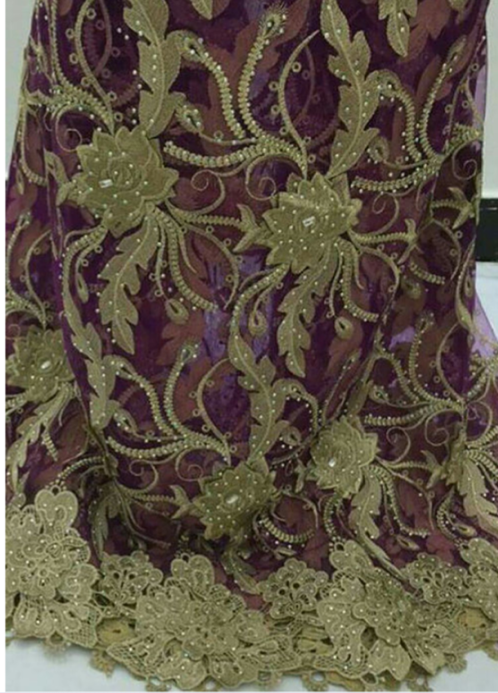 Owambe Stunning Fabric - Ladybee Swiss Lace