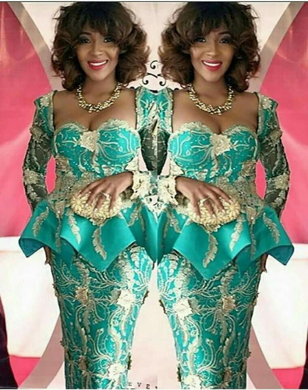 Owambe Stunning Fabric - Ladybee Swiss Lace