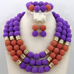 Complite Set Beads Jewelry Set - Ladybee Swiss Lace