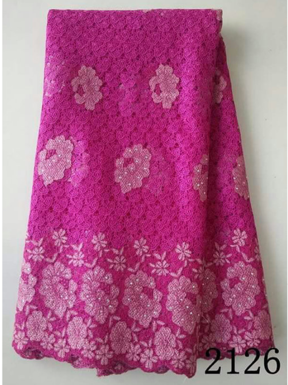 Guipure Lace Fabric - Ladybee Swiss Lace