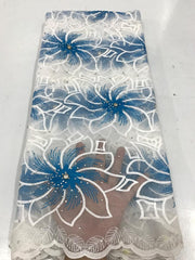 New Arriva Net Lace Fabric - Ladybee Swiss Lace
