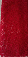 Soft swiss polish lace fabric - Ladybee Swiss Lace