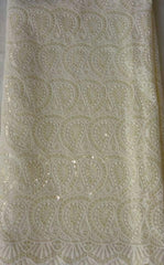 Soft swiss polish lace fabric - Ladybee Swiss Lace