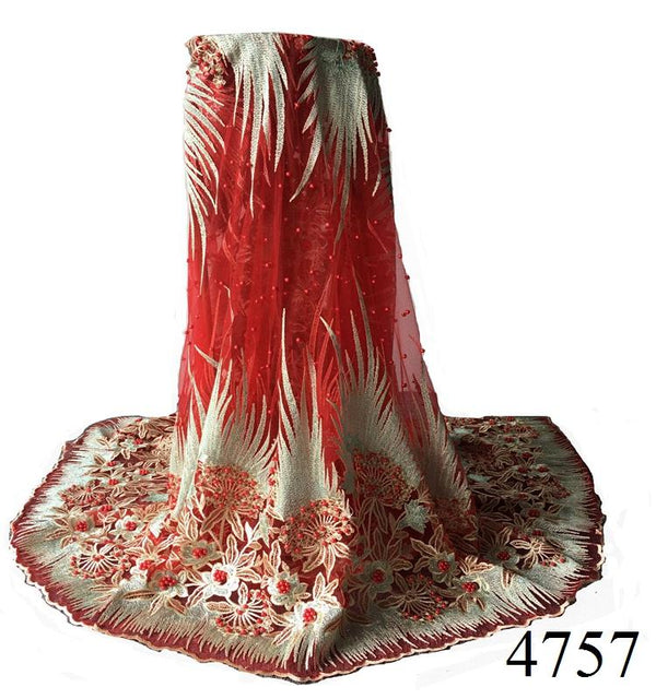 Tulle Net French Lace High Quality Fabric - Ladybee Swiss Lace